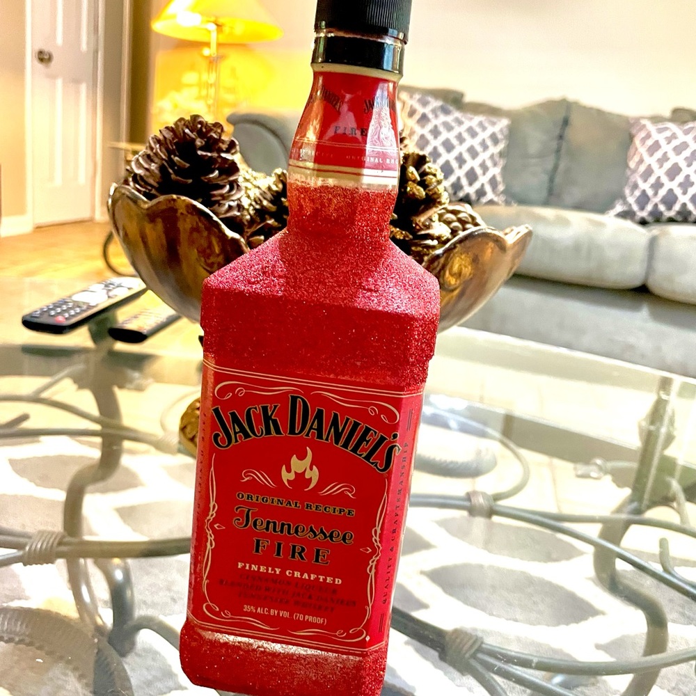 Glittered Jack Daniel’s Fire - Picture 7 of 9